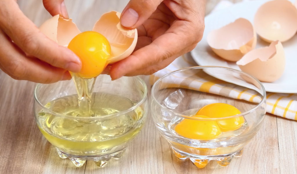 Egg yolks