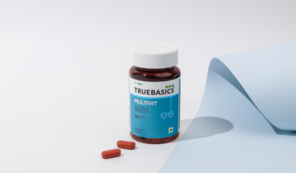 TrueBasics Mutivitamin for men and women with vitamin e