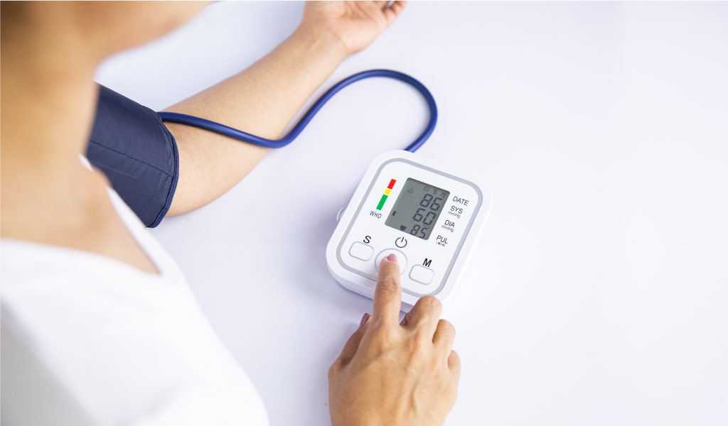 Keeping your blood pressure levels in check is important for your heart health 