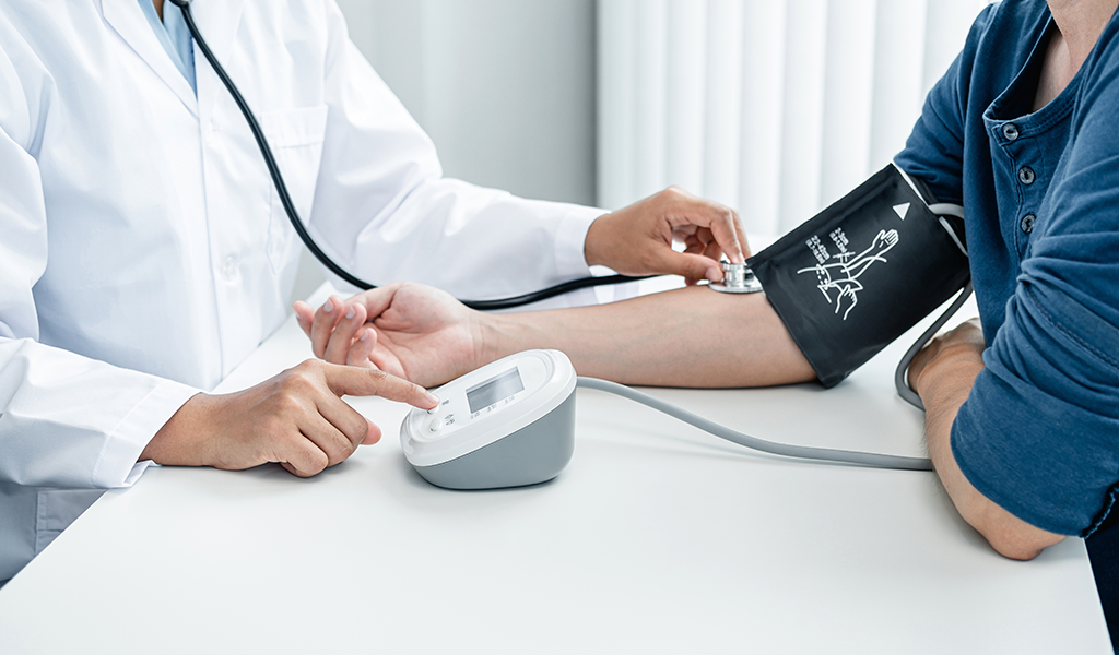 managing blood pressure