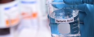 Tartaric acid skin